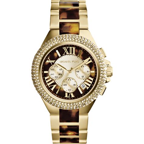 leren horlogeband michael kors|horloge michael kors dames.